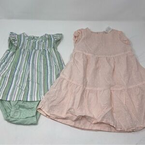 Baby Girl 12 Months Carter’s Dress Bundle